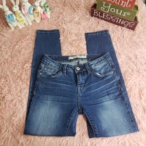 I & M premium washed mid rise denim jeans size 5